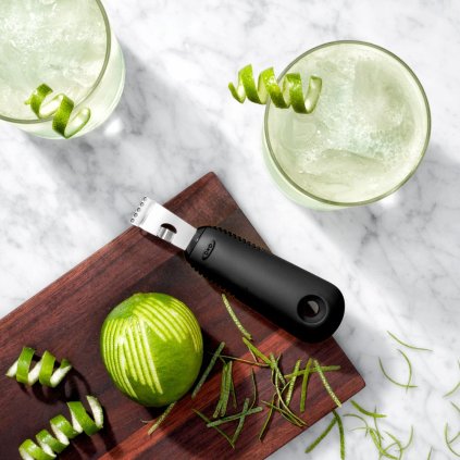Citruszesteur GOOD GRIPS 13 cm, zwart, kunststof, OXO