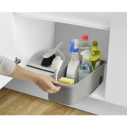 Keukenopbergdozen CUPBOARDSTORE 85194, 25 cm, grijs, kunststof, Joseph Joseph