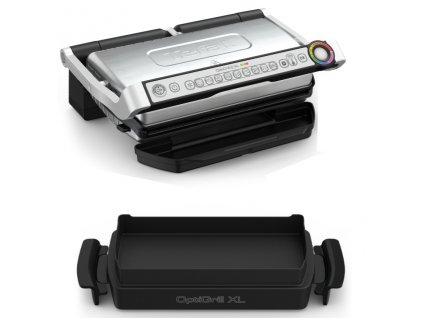 Contactgrill OPTIGRILL+ XL GC724D12 2000 W, met ovenschaal, Tefal