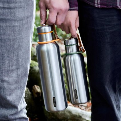 Thermosfles 750 ml, oranje, roestvrij staal, Black+Blum
