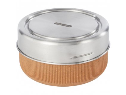 Lunchtrommel 750 ml, amandelkleurig, glas, Black+Blum