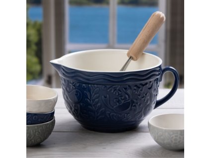 Beslagkom NAUTICAL 1,9 l, blauw, keramiek, Mason Cash