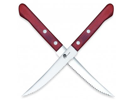 Steakmes EASY 10 cm, rood, Dellinger