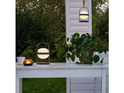 Draagbare tafellamp SOFT SPOT 25 cm, LED, hemelsblauw, Rosendahl