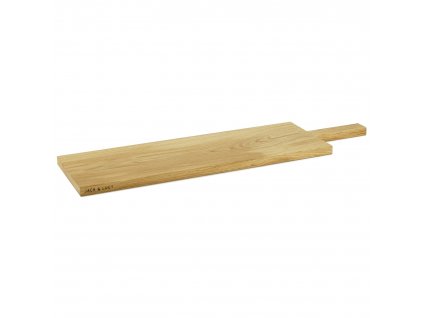 Snij- en serveerplank PURE 75 x 20 cm, eikenhout, Jack & Lucy