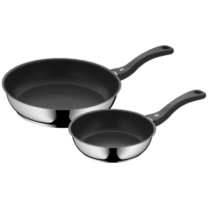 Pannenset DEVIL, 2-delig, zilver, roestvrij staal, WMF