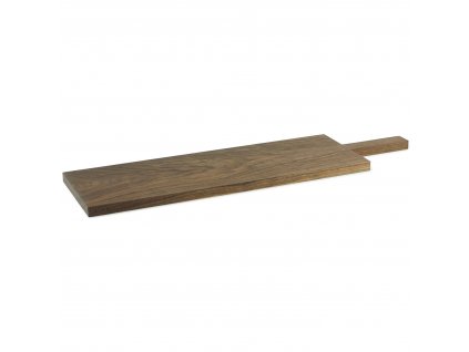 Snij- en serveerplank PURE 75 x 20 cm, walnoothout, Jack & Lucy