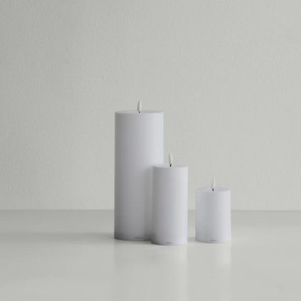 Bureaulamp NOCA 15 cm, LED, donkergrijs, kunststof, Blomus