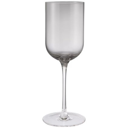 Witte wijnglas FUUMI 310 ml, set van 4 stuks, rook, glas, Blomus