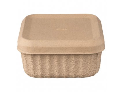 Opbergbak REDO 23,5 x 12 cm, set van 2 stuks, bruin, papier, Blomus