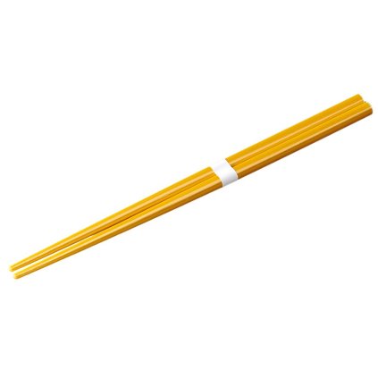 Eetstokjes 22,5 cm, goud / wit, bamboe, MIJ