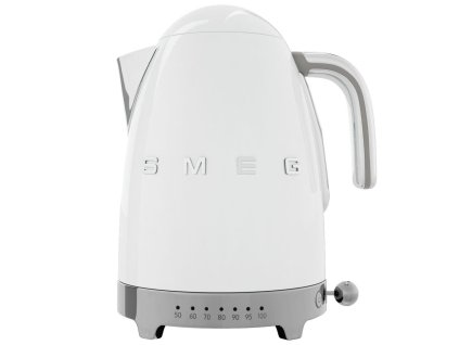 Waterkoker met temperatuurregeling KLF04PBEU 1,7 l, wit, Smeg