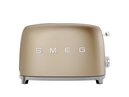 Broodrooster TSF01CHMEU, 2 sleuven, mat goud, Smeg