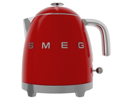 Waterkoker 50'S STYLE MINI KLF05RDEU, 800 ml, rood, Smeg