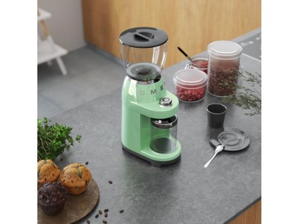Koffiemolen 50'S STYLE CGF01PGEU, pastelgroen, Smeg