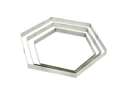 Bakvorm, zeshoek, O 10 cm, de Buyer