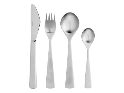 Bestekset MAYA, 24-delig, zilver, roestvrij staal, Stelton