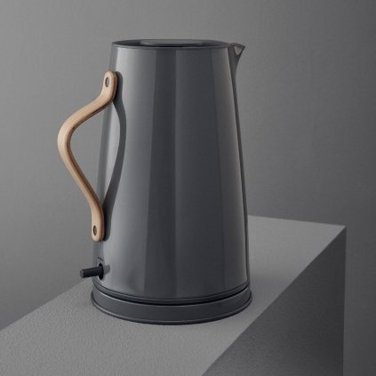 Waterkoker EMMA 1,2 l, zacht zwart, roestvrij staal, Stelton