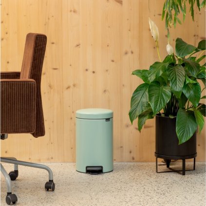 Pedaalemmer NEWICON 12 l, jadegroen, staal, Brabantia