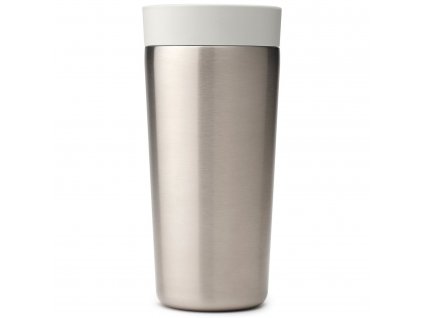 Thermosbeker MAKE & TAKE 360 ml, lichtgrijs, staal, Brabantia