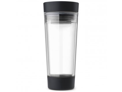 Reisbeker MAKE & TAKE 360 ml, donkergrijs, kunststof, Brabantia