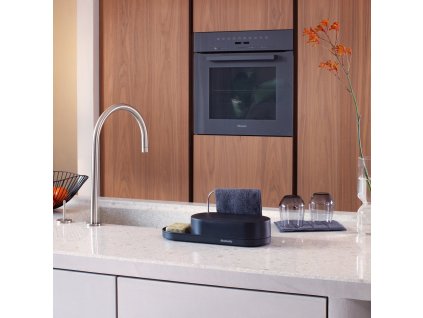 Keuken-organizer SINKSTYLE 35 cm, donkergrijs, kunststof, Brabantia