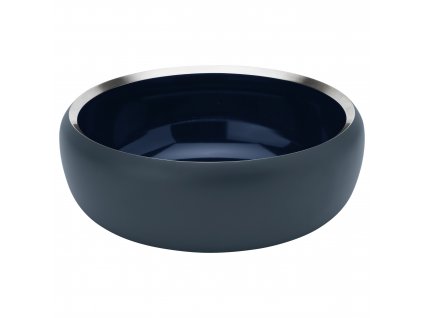 Fruitschaal ORA 22 cm, stofblauw, roestvrij staal, Stelton
