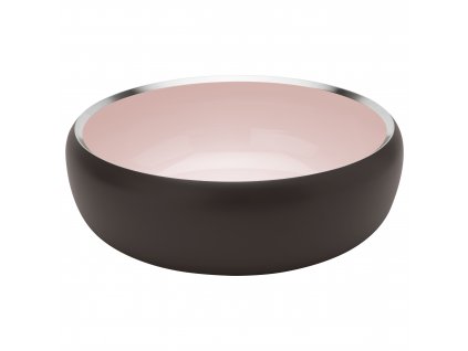 Fruitschaal ORA 30 cm, donker poeder, roestvrij staal, Stelton