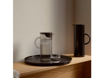 Dienblad EM 40 cm, zwart, kunststof, Stelton