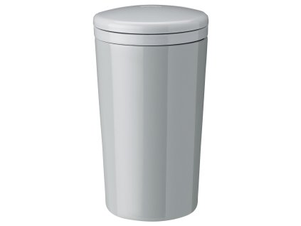 Thermosbeker CARRIE 400 ml, lichtgrijs, roestvrij staal, Stelton