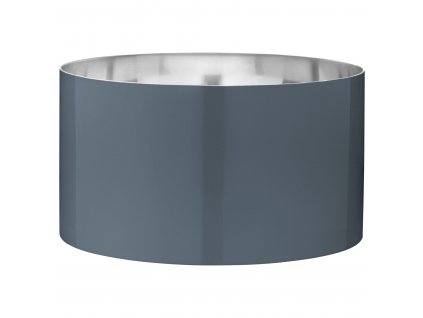 Slaschaal ARNE JACOBSEN 24 cm, oceaanblauw, roestvrij staal, Stelton