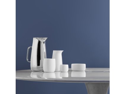 Suikerpot NORMAN FOSTER 200 ml, wit, porselein, Stelton