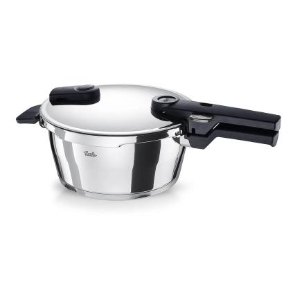 Hogedrukpan VITAQUICK 3,5 l, zilver, roestvrij staal, Fissler