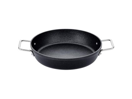 Serveerpan ADAMANT 32 cm, zwart, aluminium, Fissler