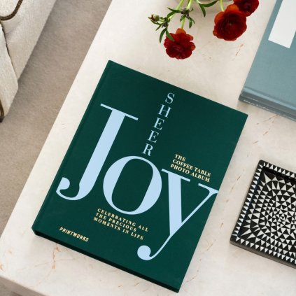 Fotoalbum SHEER JOY, groen, Printworks