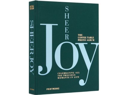 Fotoalbum SHEER JOY, groen, Printworks