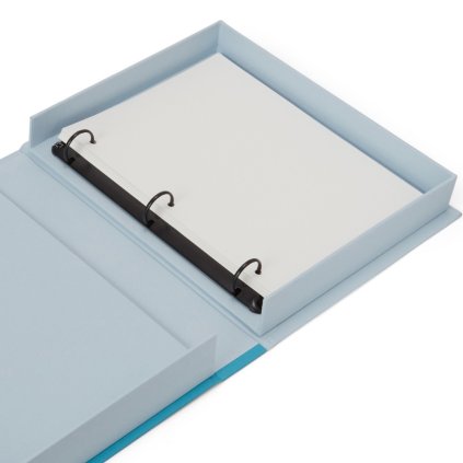 Navulpapier voor fotoalbum L 21 x 28 cm, 10 stuks, wit, Printworks