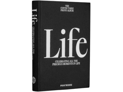Fotoalbum LIFE, zwart, Printworks