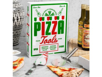 Pizzames THE ESSENTIALS, met pizzaschep, Printworks