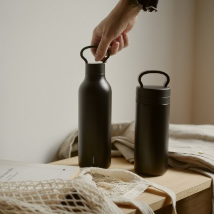 Thermosflesje TABI 400 ml, zwart, Stelton