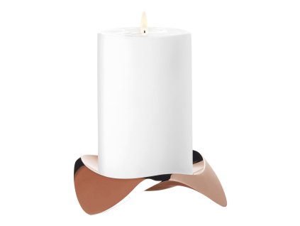 Stompkaarshouder PAPILIO UNO 12 cm, koper, metaal, Stelton