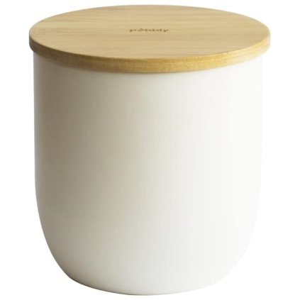 Voorraadpot NBA190 2,3 l, metaal / bamboe, Pebbly