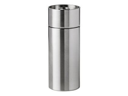 Zoutmolen ARNE JACOBSEN 13 cm, zilver, roestvrij staal, Stelton