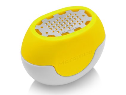 Zesteur FLEXI ZESTI 7 cm, geel, siliconen, Microplane