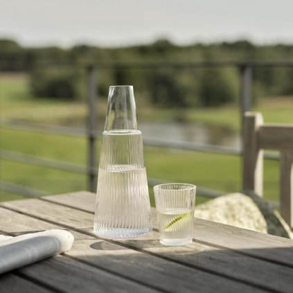 Waterkaraf PILASTRO 1 l, helder, glas, Stelton