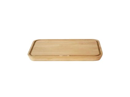 Snijplank NBA221 25 x 17 cm, bruin, bamboe, Pebbly