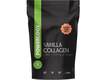 Collageenpoeder 300 g, vanille, Powerlogy