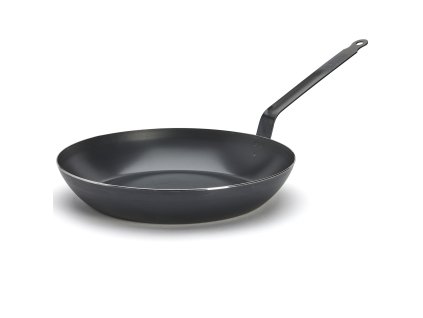 Universele koekenpan BLUE CARBON 28 cm, blauw staal, de Buyer