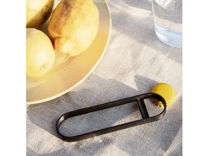 Flesopener FEIN 12,5 cm, zwart, messing, stevig LIVING