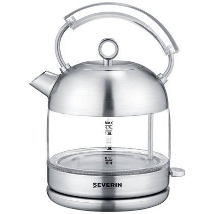 Retro waterkoker WK 3459 Severin 1,7 l zilver